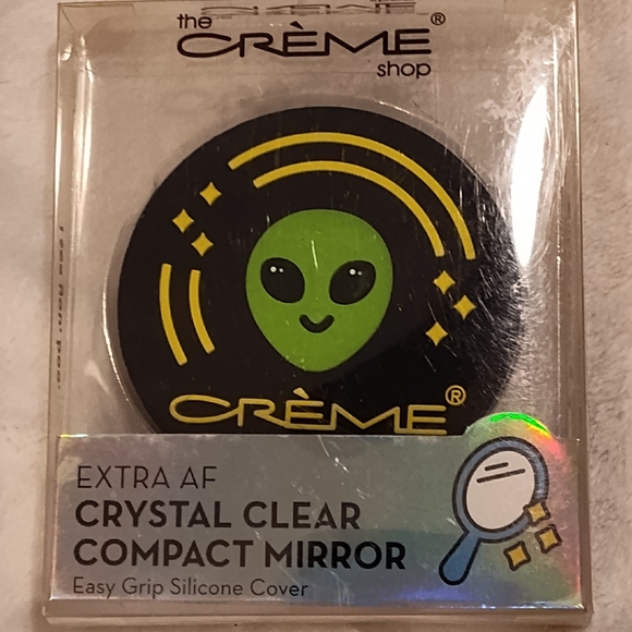 NWT! The CREME Shop Compact Mirror (Alien) - Picture 3 of 6